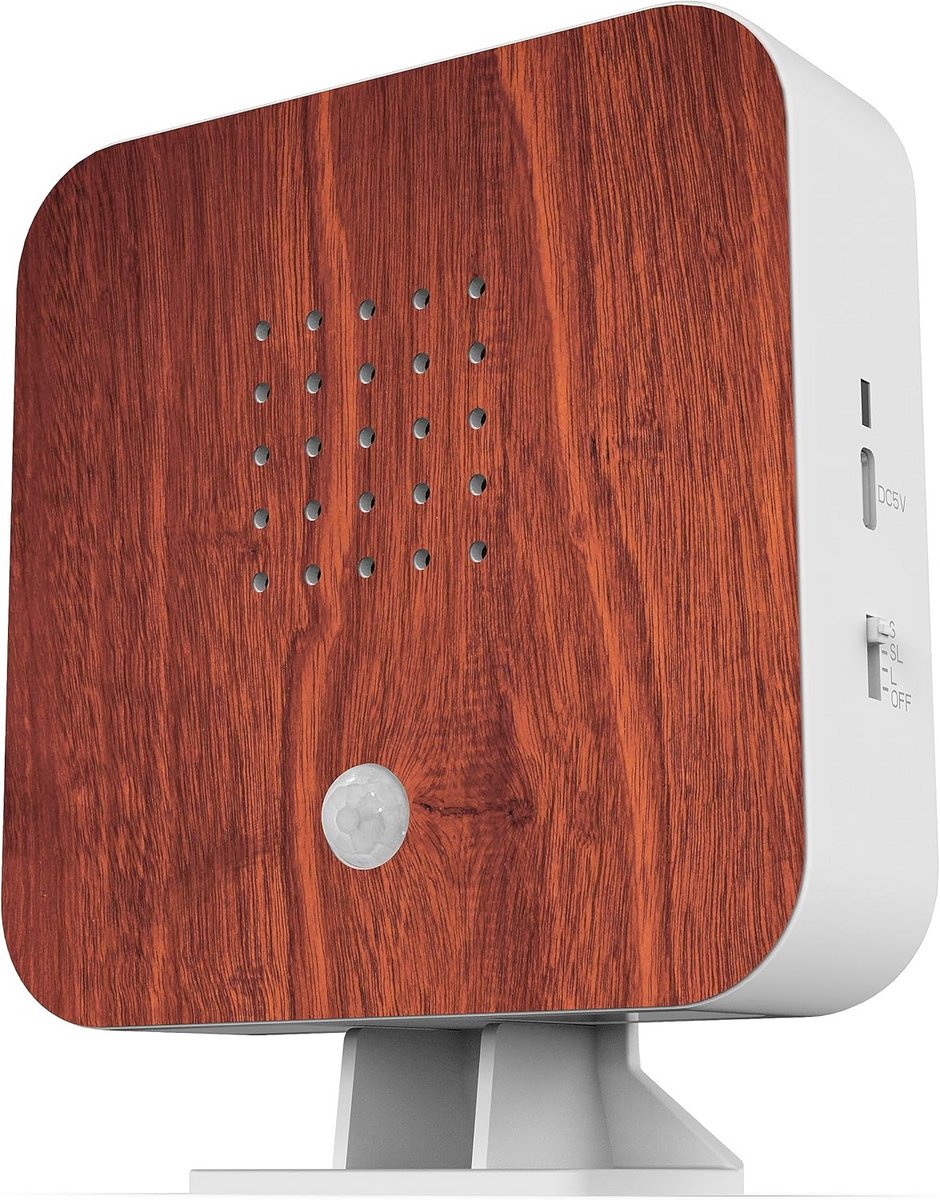Natuurgeluiden Box met Bewegingsmelder en Oplaadbare Batterij voor Binnen