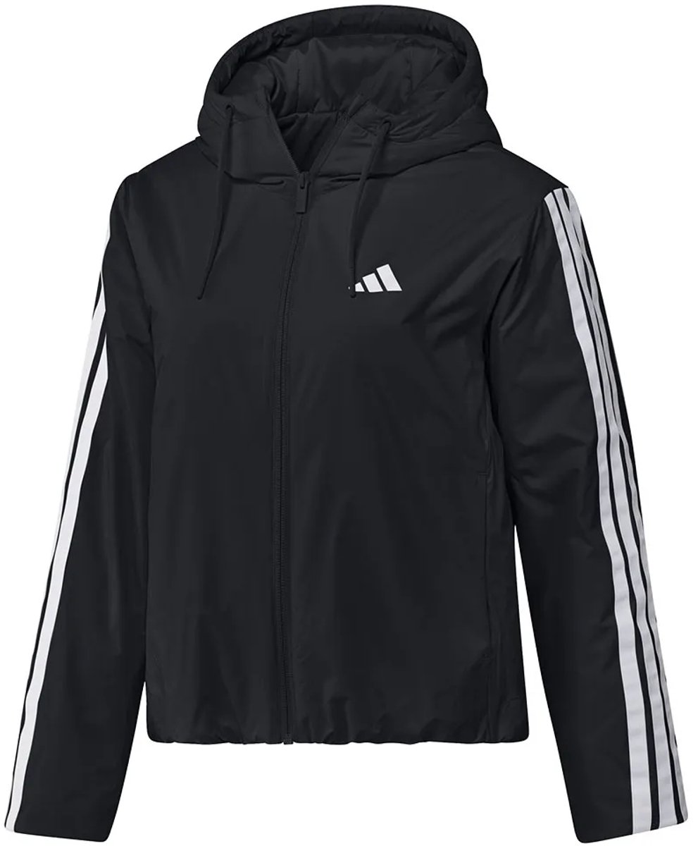 Adidas Essentials 3 Stripes Insulated Jas Vrouw Zwart