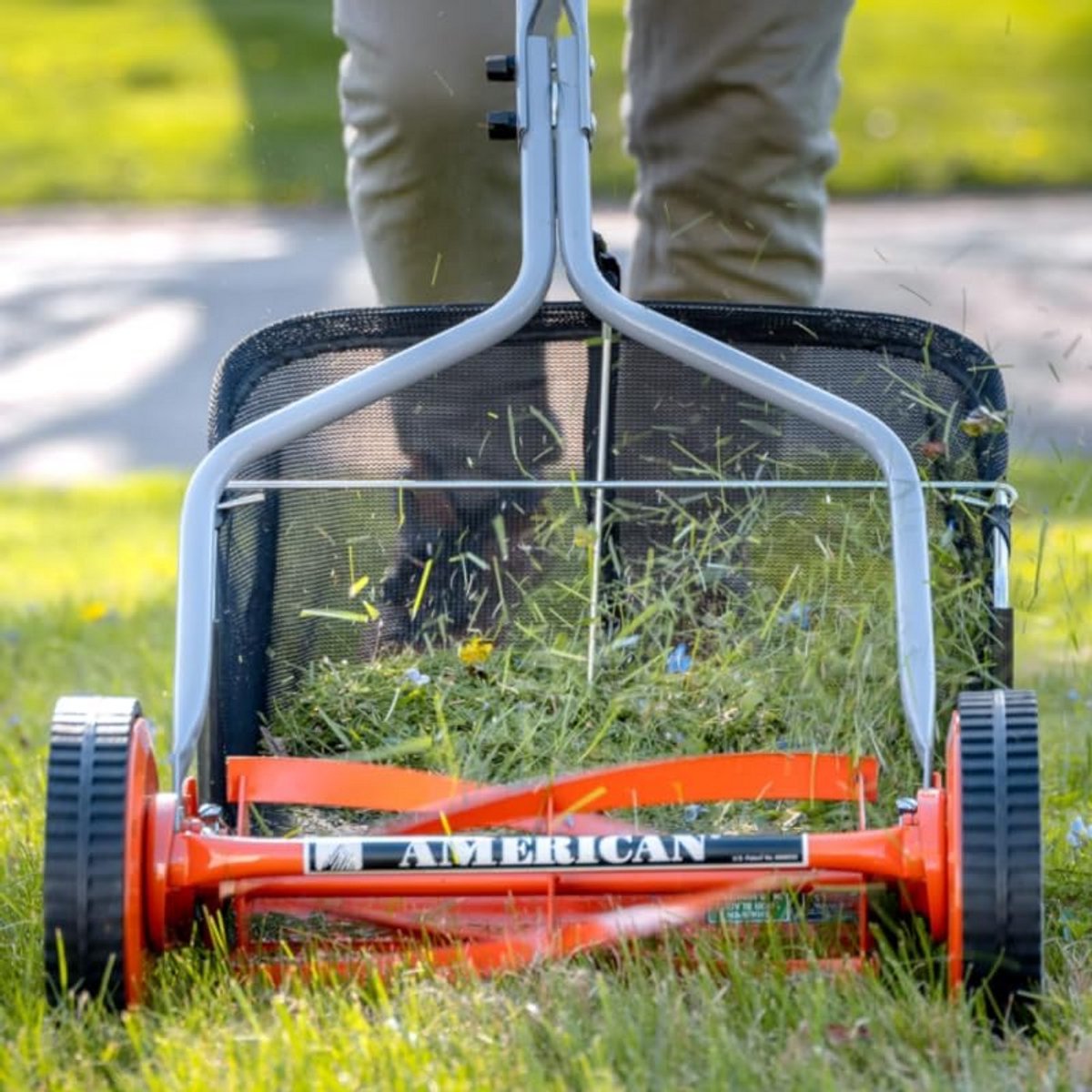 Opvangzak voor Handmaaier 35-40 cm - Grasopvangbak voor Rolmaaier