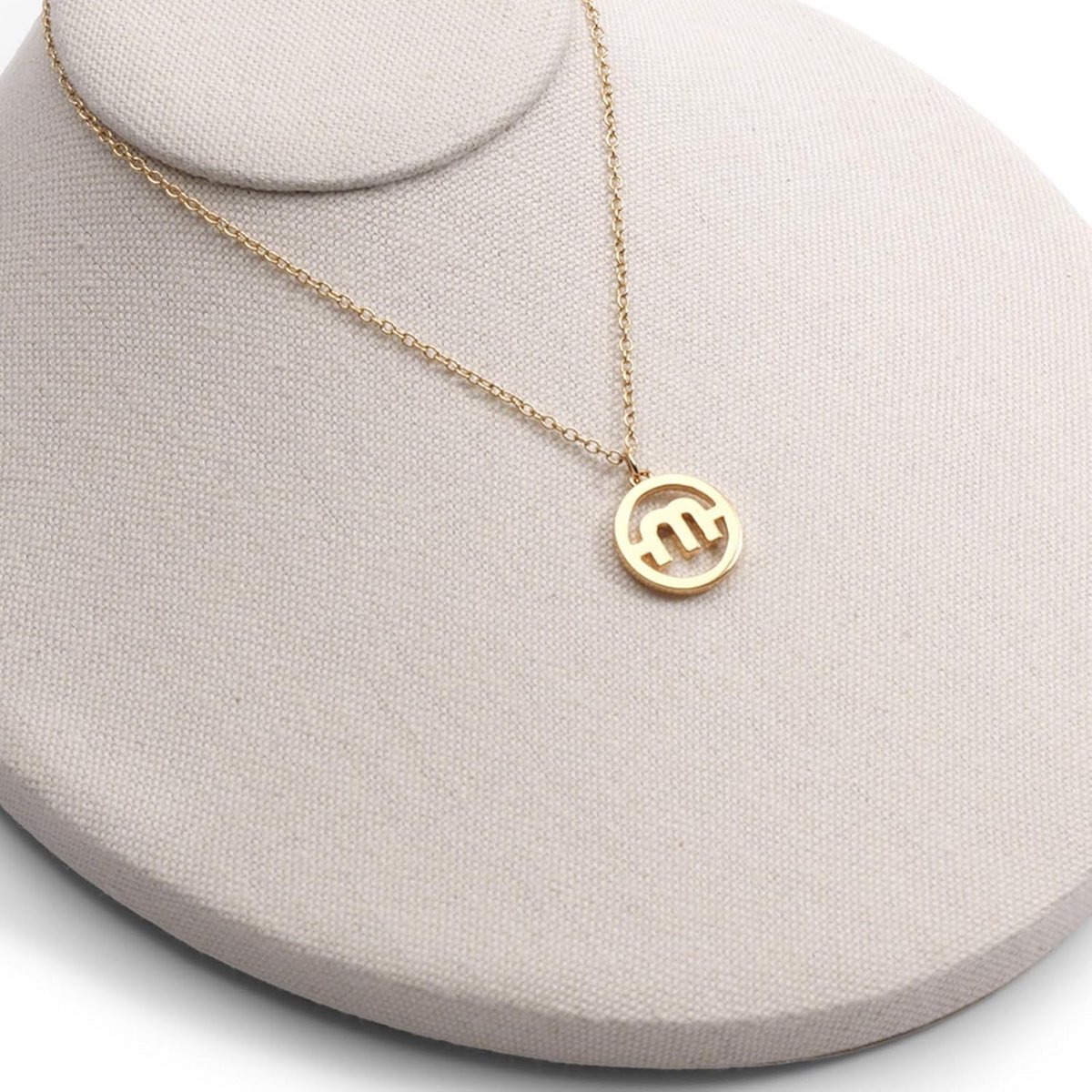 Linnen Halsketting Houder Buste Standaard Sieraden Display