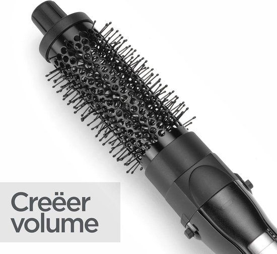 BaByliss Shape & Smooth Fohnborstel AS82E - 38mm Keramische borstel - 2 Temperatuurinstellingen [Airstyler] - Krulborstel