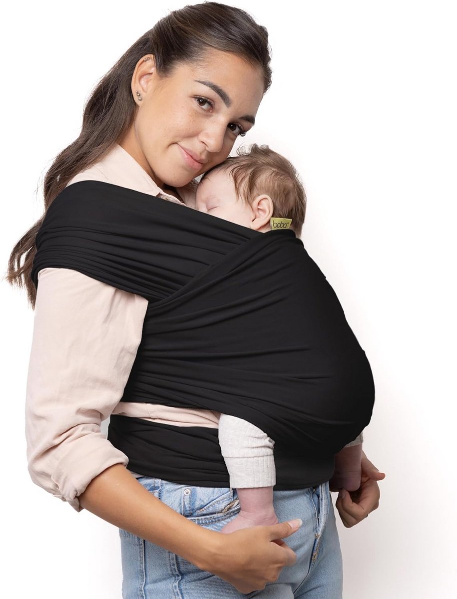 Rekbare Draagdoek voor Baby's en Newborns tot 15kg - Comfortabele Babydrager
