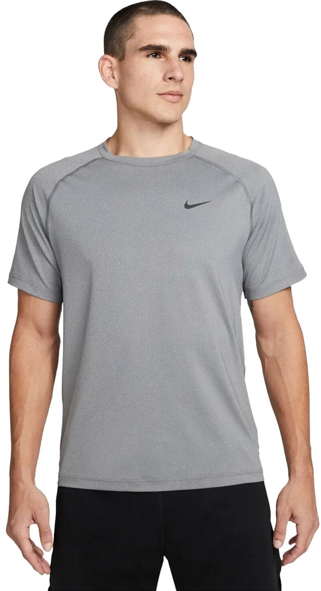 Nike Dri-fit Ready Heren T-shirt Dv9815-084 Kleur Zwart