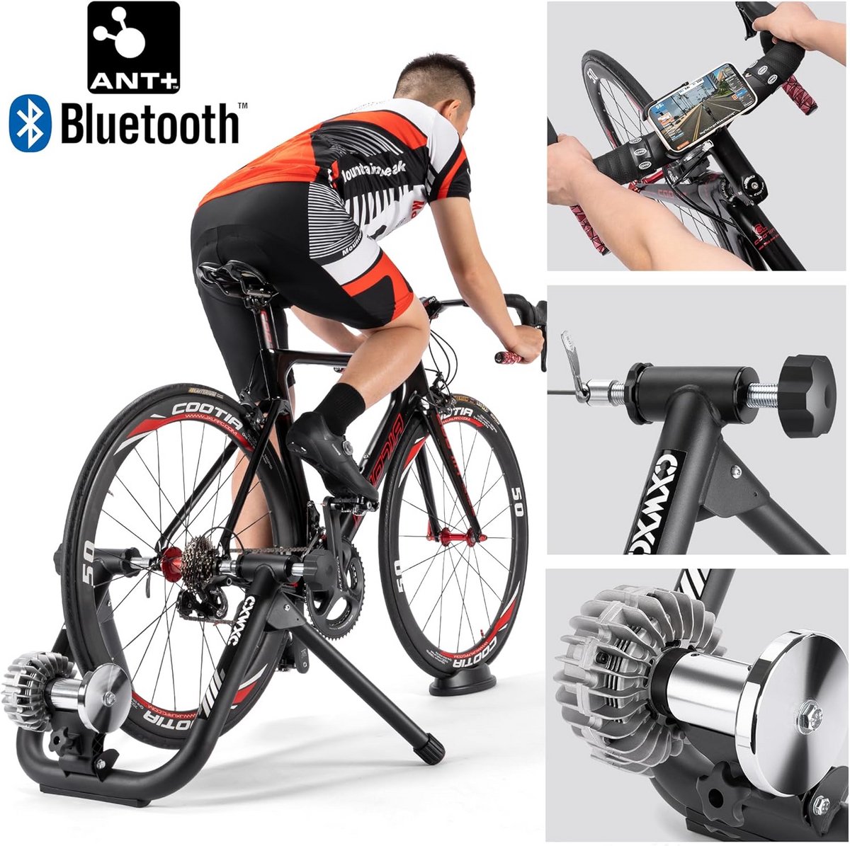 Slimme Fietsroller Trainer voor Binnen Fietsen