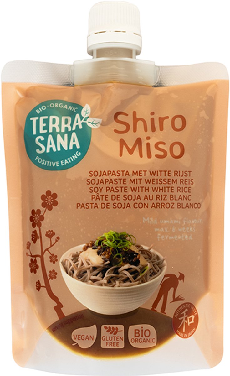 TerraSana Shiro miso spout eko bio (250g) NL-BIO-01