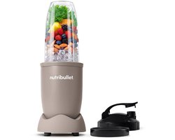 Nutribullet Exclusive - Blender - 900 Watt - Smoothie Maker - Incl. To Go Deksel & Accessoires - 700 ml Drinkbeker BPA & BPS-vrij - Japandi Beige - Mocha -