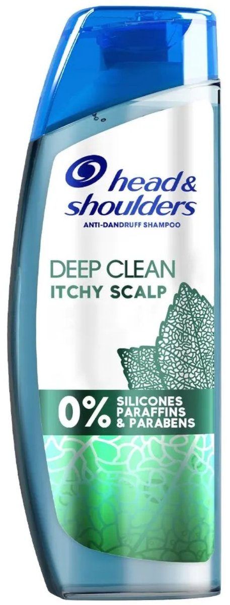 Head & Shoulders Shampoo - 400ml - deep clean - severe itchy scalp