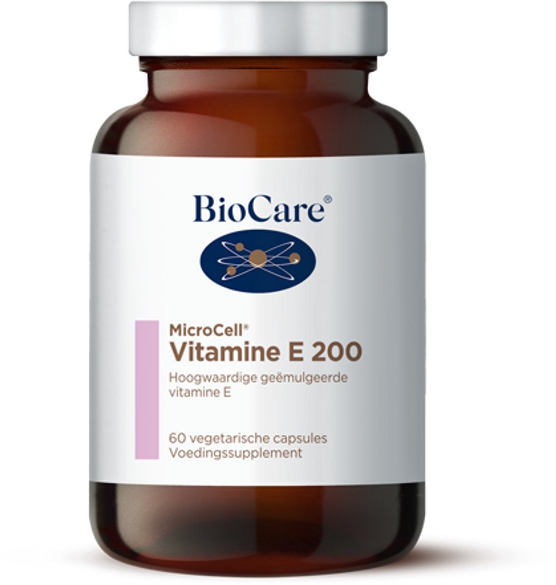 Biocare Microcell Vitamine E 200iu (60 vega capsules)