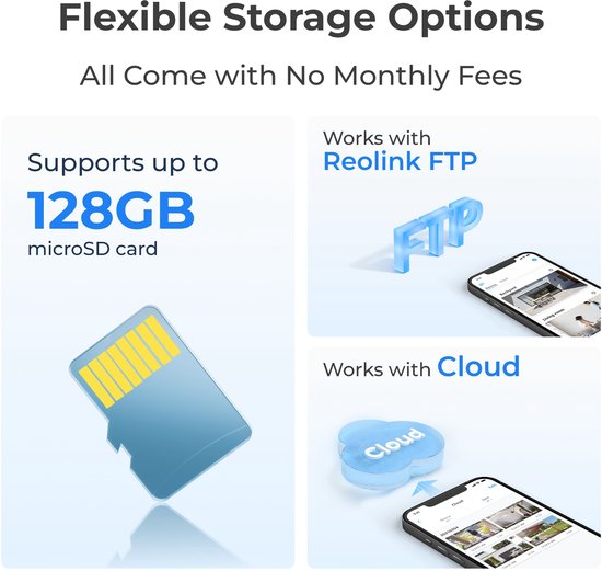 Reolink Go PT Ultra 4K LTE Mobiele Beveiligingscamera Draadloos Buiten, Geen WiFi, 3G/4G LTE, Batterijgevoed, SIM-kaart+32GB SD-kaart Inbegrepen, Kleuren Nachtzicht, Slimme Detectie, Tweewegs Audio, Lokale/Cloud Opslag van Merkloos — afbeelding 2