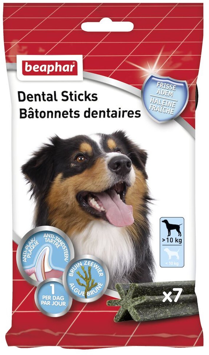 Beaphar Dental sticks middel/grote hond 7st