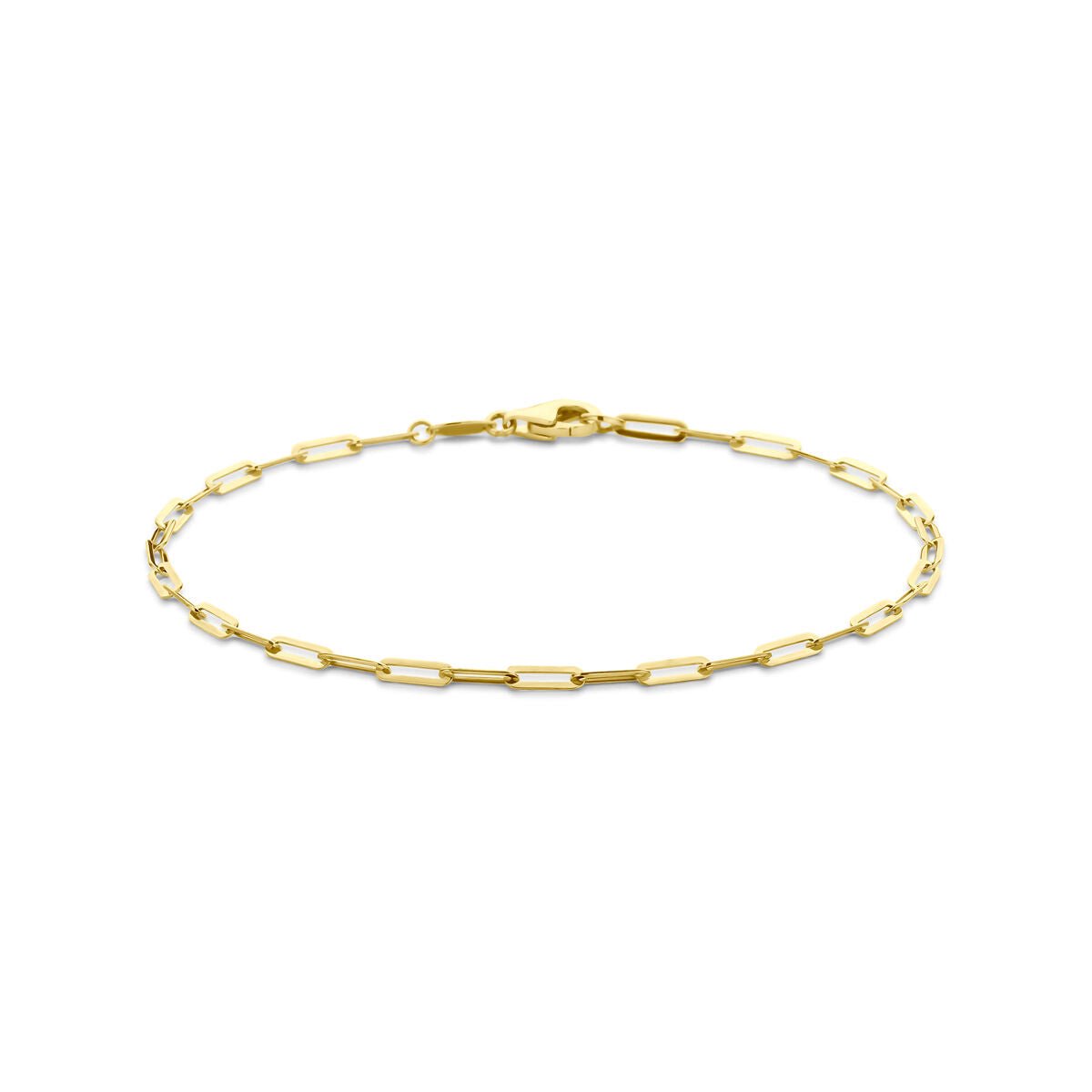 14K geelgouden armband anker 2,1 mm 19 cm - 4034385