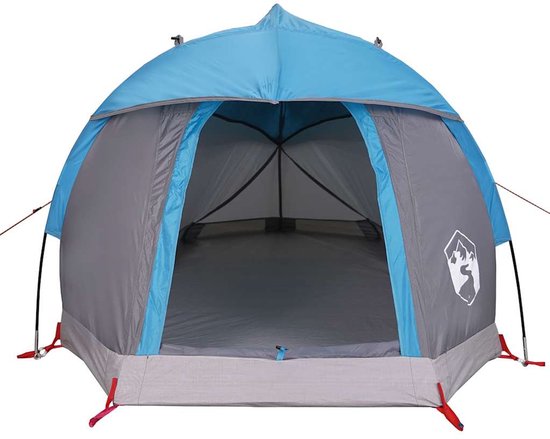 vidaXL Koepeltent - 1-persoons - Waterdicht - Blauw Kampeertent - Tent - Koepeltent - Camping - Outdoor van Vidaxl — afbeelding 5