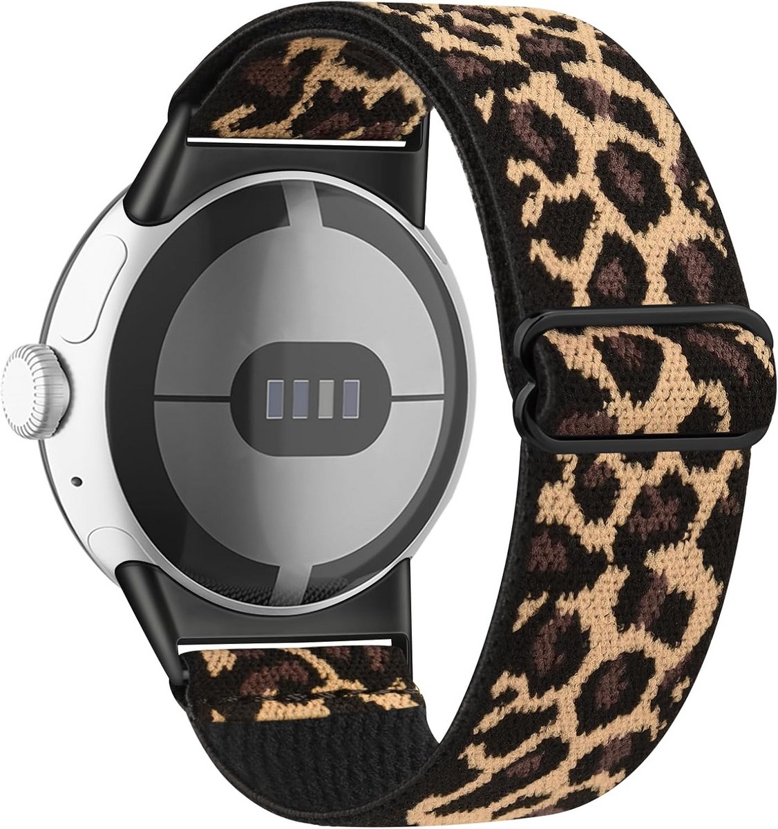 Verstelbare Nylon Armband voor Google Pixel Watch 2 en 1 - Elastisch en Comfortabel