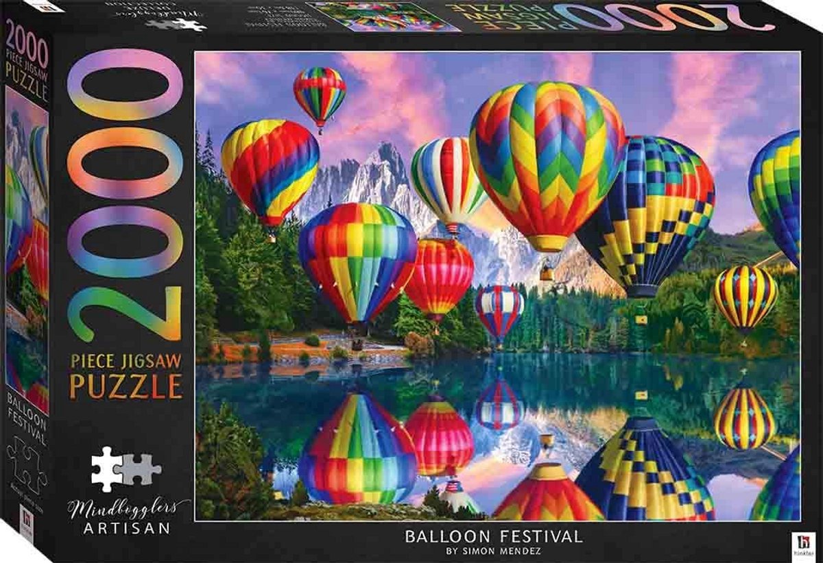 Puzzel 2000 Stukjes Ballonnenfestival - Ontspanning en Uitdaging voor Volwassenen