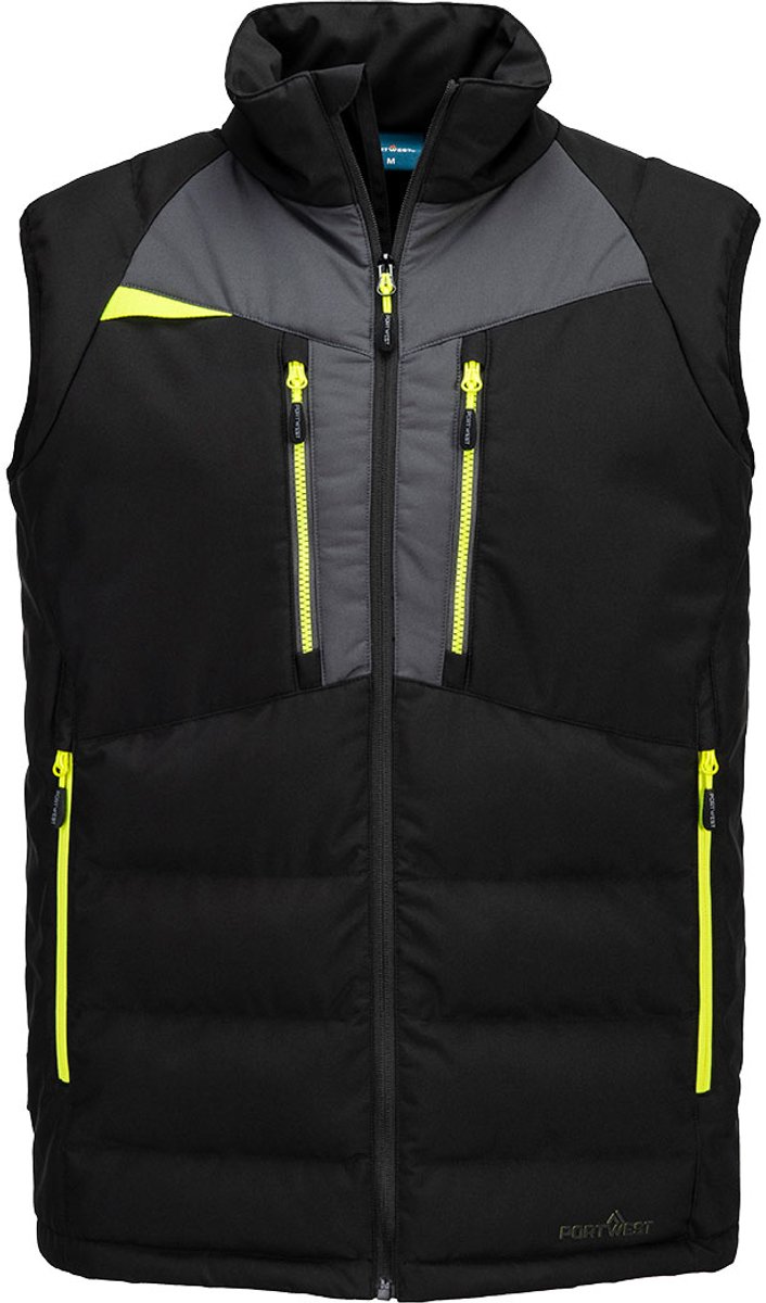 Portwest DX4 gevoerde Bodywarmer DX432 - Zwart - XXL