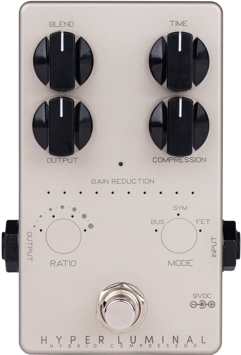 Darkglass Hyper Luminal Hybrid Compressor effectpedaal voor bas