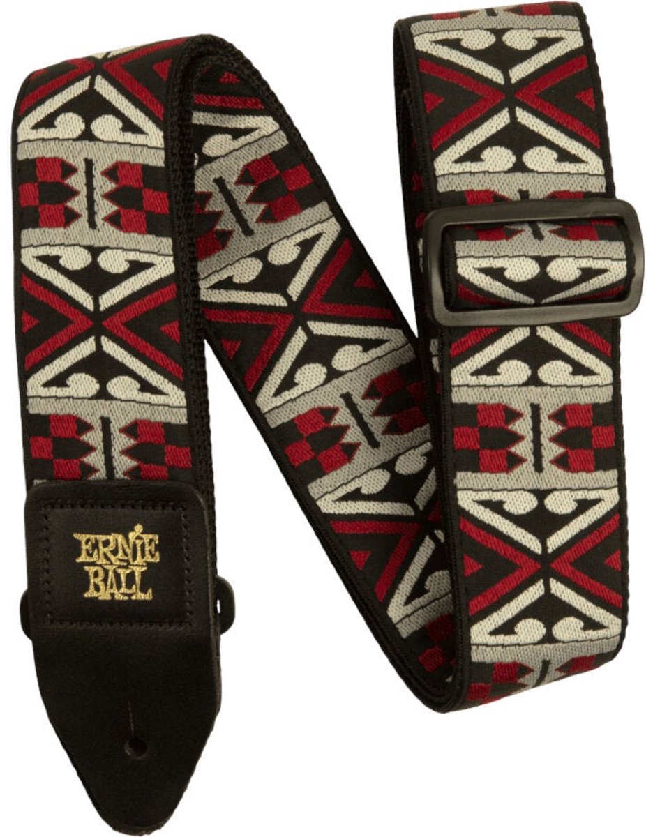 Ernie Ball Classic Jacquard Strap 5339 Primal Red gitaarband