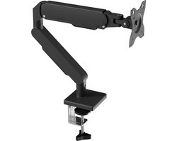 Wazomo® Monitorarm - met gasveer - voor bureau - Monitor arm - voor 1 scherm- monitorbeugel - 17 tot 32 inch beeldscherm
