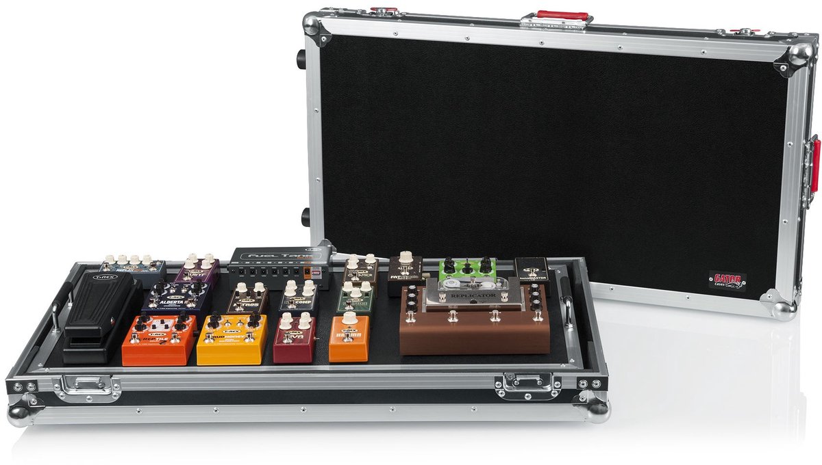 Gator Cases G-TOUR-PB-XLGW G-TOUR Pedal Board Extra Large met flightcase met wielen