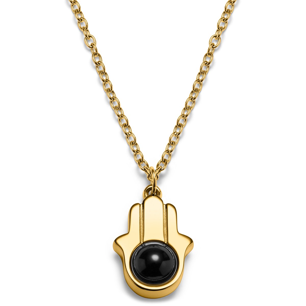 Unity | Goudkleurige Hamsa Hand Ketting
