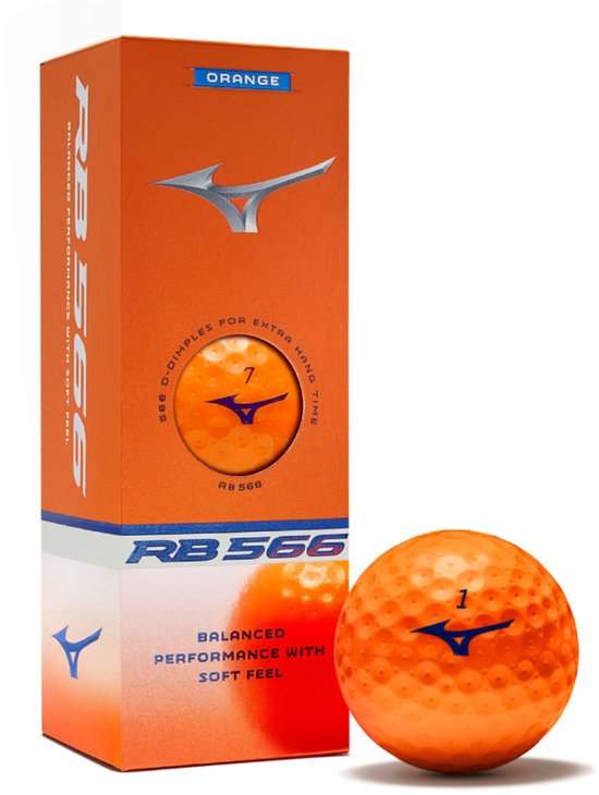 Mizuno RB566 Golfballen 2026 - Oranje -12 Stuks van Merkloos — afbeelding 5
