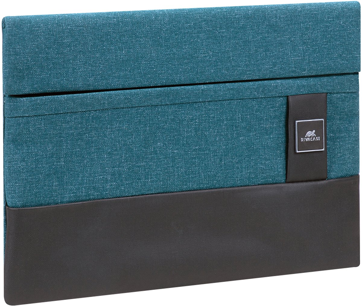 Rivacase 8803 33,8 cm (13.3") Opbergmap/sleeve Zwart, Blauw