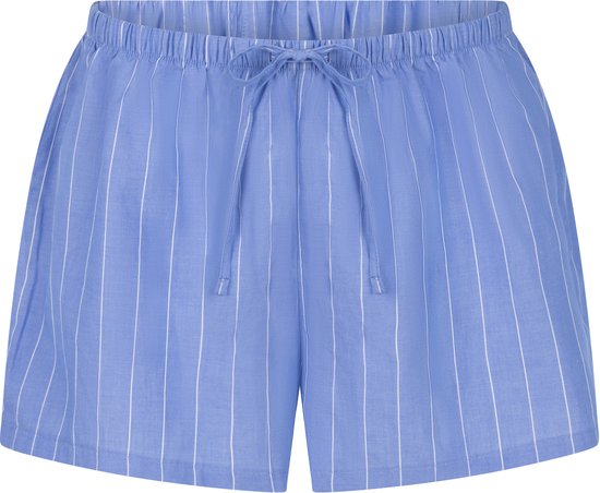 Hunkemöller Gestreept Katoenen Pyjama short Blauw