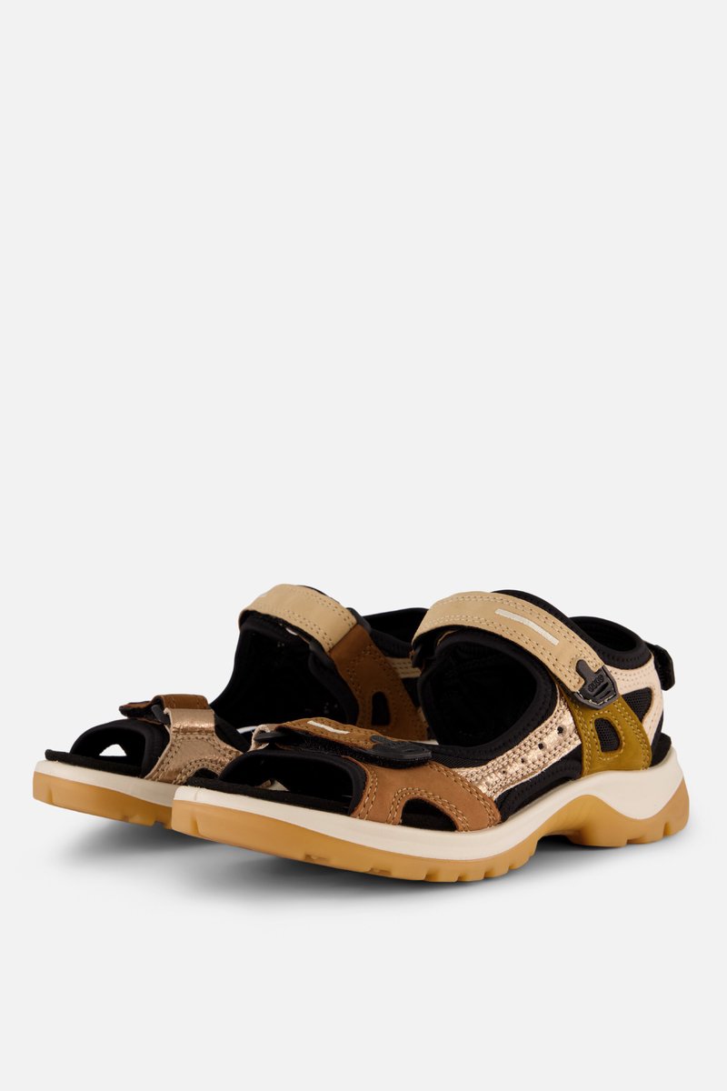 Ecco Offroad Sandalen bruin Textiel - Maat 37