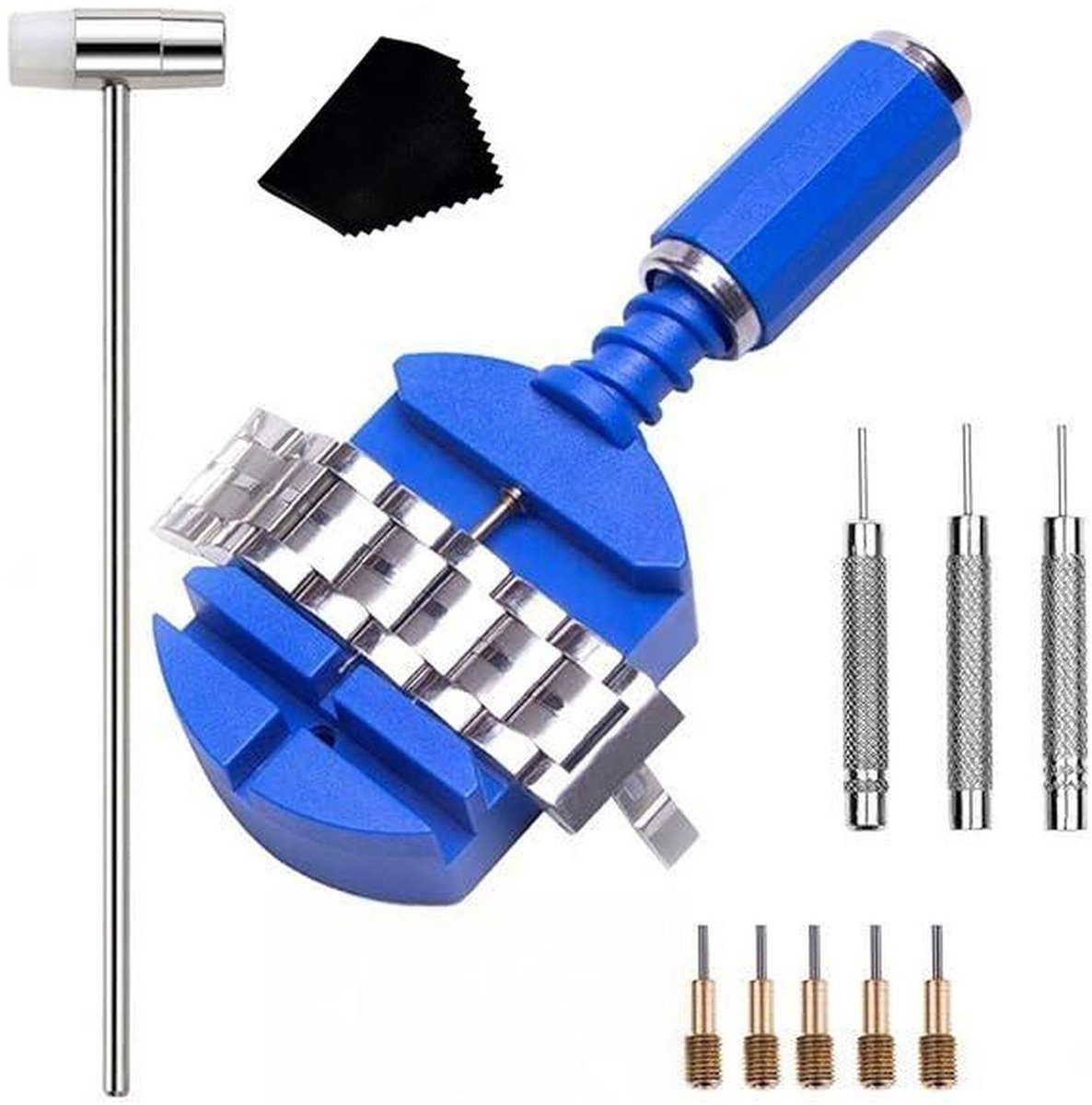 SBG Horlogeband Pin Verwijderaar - Reparatie Kit voor Smartwatch Bandjes - Horloge Inkorter Gereedschap Tool - Push Pin Verwijderen