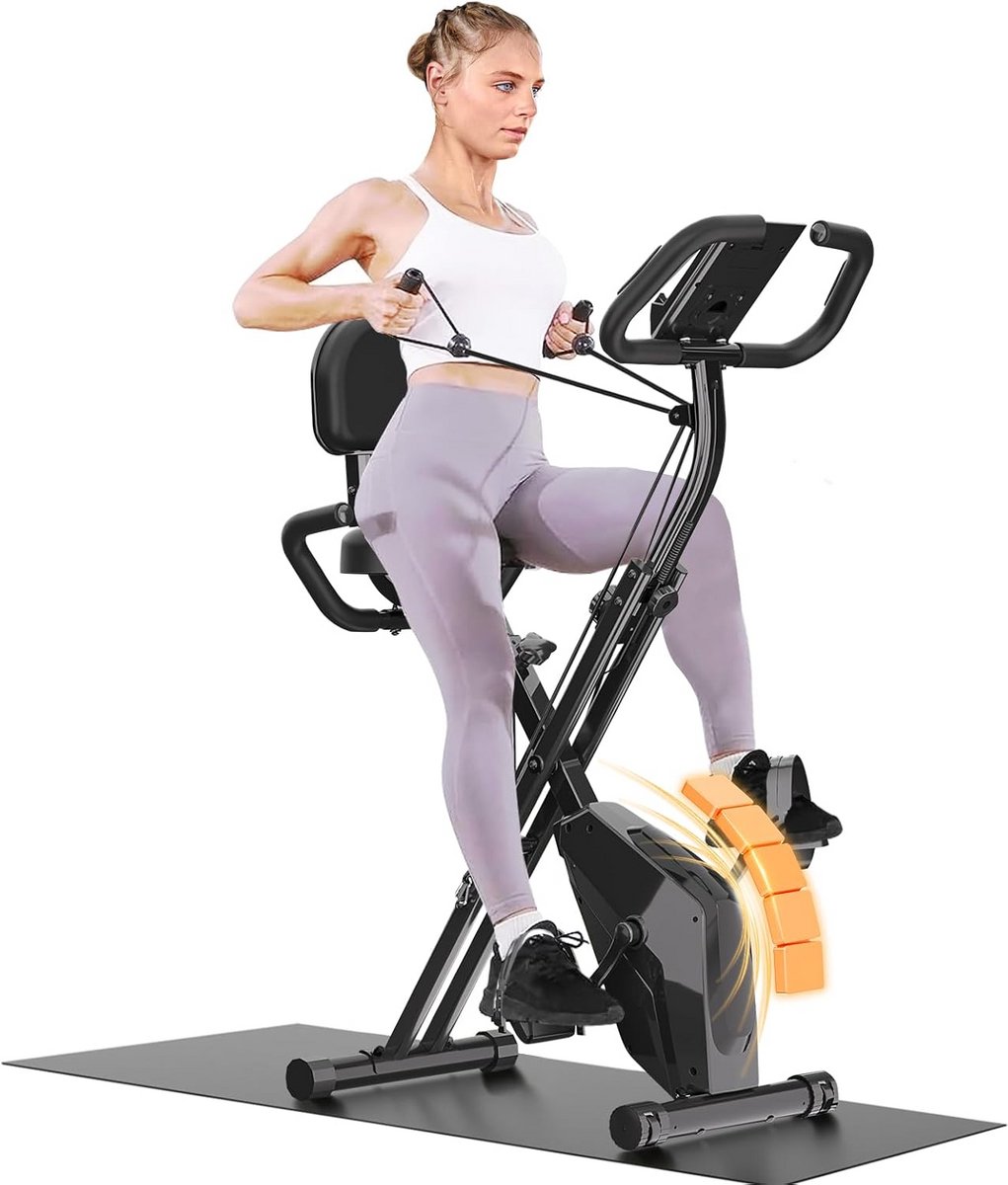 Inklapbare Hometrainer met Weerstand voor Fitness en Fysiotherapie