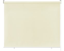 Verduisterend Rolgordijn 140x140cm Buiten Zonder Boren Met Reflecterende Thermofunctie UV-Beschermend Springrolluik Voor Raam Deur Tuin Beig
