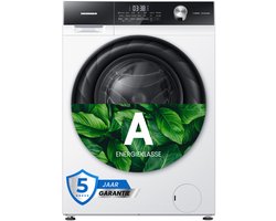 Heinner HWM-H1014IVKA+++ Wasmachine 10 kg – 1400 tpm – Inverter Motor – Energieklasse A – 15 Wasprogramma’s met Stoomfunctie en Voorwasfunctie – Wit – 5 Jaar Garantie