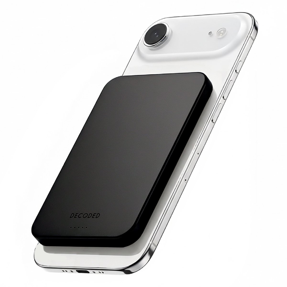 Decoded Ultra Slim Mag Powerbank 5000mAh Draadloos Opladen - DECODED - €49,99