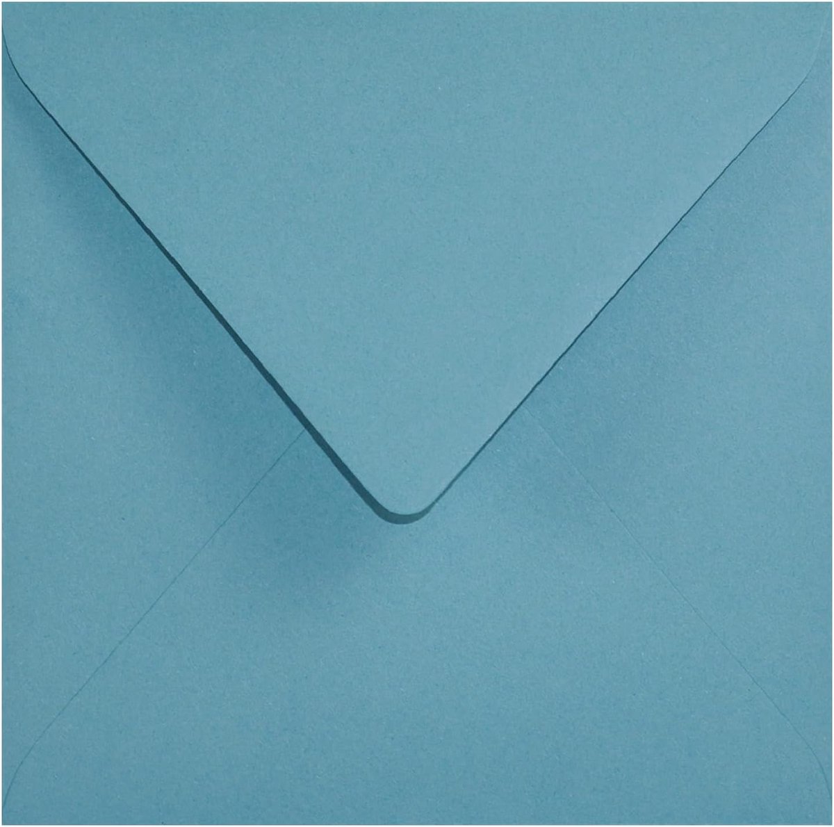 Blauwe vierkante enveloppen gerecycled 153x153mm 110g voor uitnodigingen en kaarten
