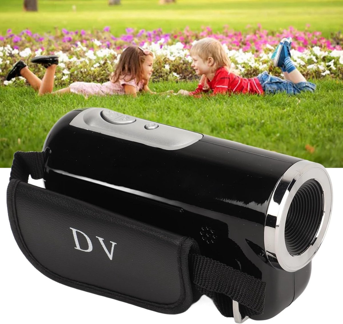 Digitale camcorder - 16-megapixel HD 1080P camera - 16x optische zoom - 2-inch scherm - draagbare camcorder voor kinderen - stimuleert interesse en legt waardevolle momenten vast.