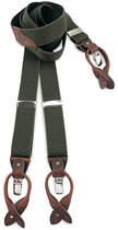 Sir Redman - Bretels - bretels Bennet Block - groen / blauw