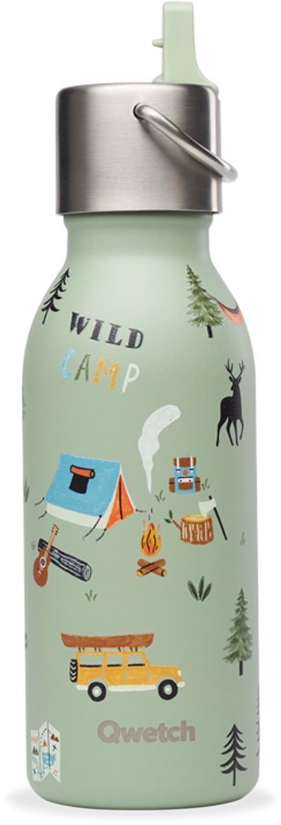 Qwetch - Isothermische fles - Kids Yosemite Linnende- 350ml