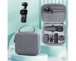 Draagtas geschikt voor DJI Pocket 3, draagbare harde beschermende opbergtas geschikt voor DJI Osmo Pocket 3 Creator Combo Accessoires，grijs