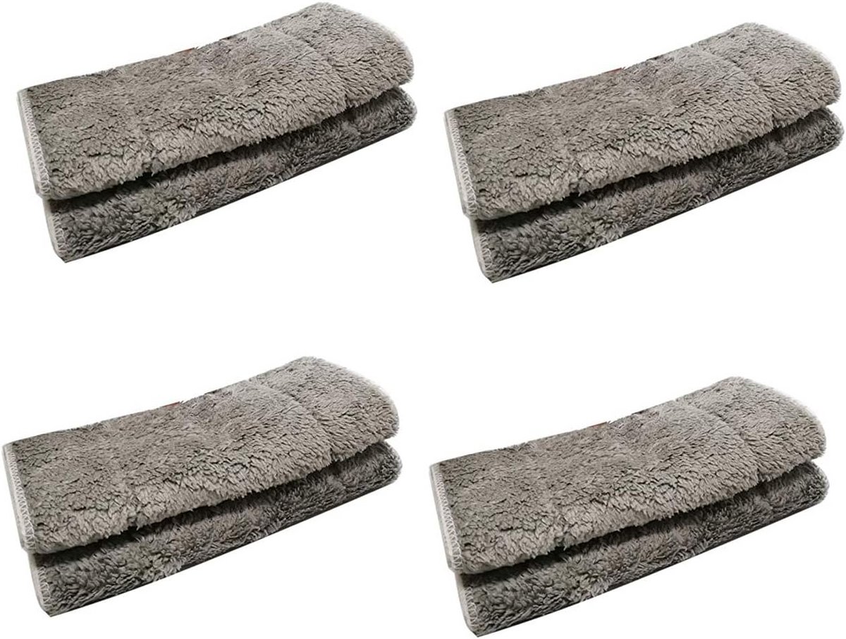 Microvezel Dweildoeken - Wasbare Nat/Droge Pads voor Hardhouten en Tegelvloeren