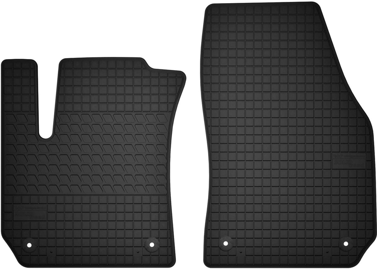 Wielganizator SolidTread - Rubberen Automatten - Opel Zafira B - 2005-2011 - Zwart
