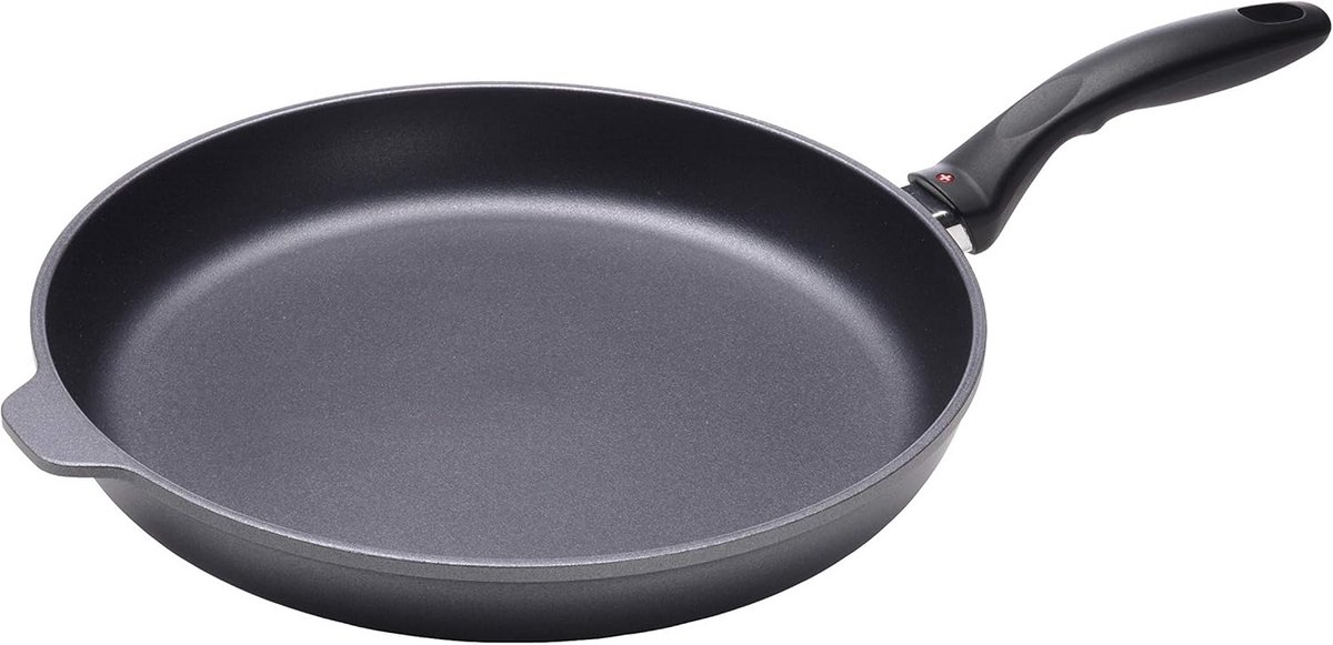Grote Koekenpan 32 cm Zwart Antiaanbaklaag Aluminium