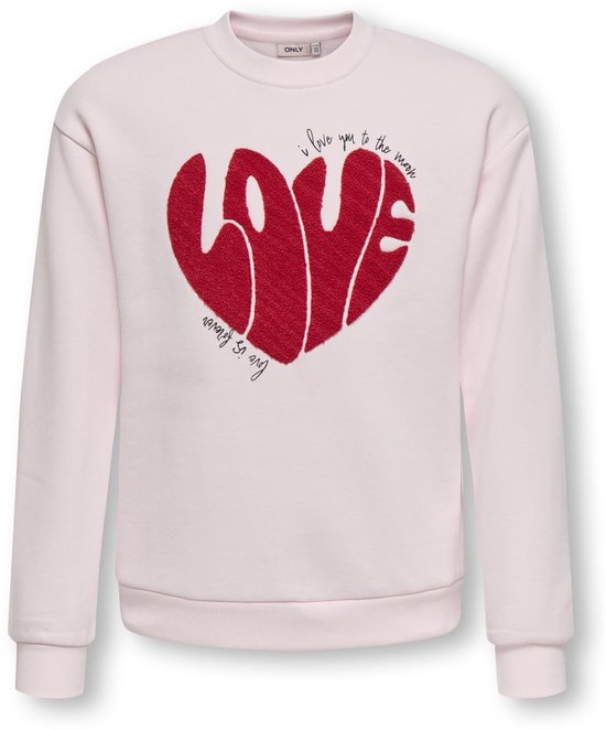 ONLY - KOGLOVELY LIFE LS BOXY PRINTED SWTFilles Sweat