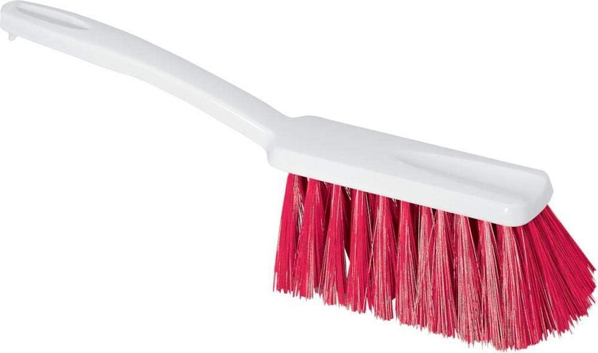 HACCP Handveger Rood 29 cm - 0,25 mm Borsteldikte - Hittebestendig