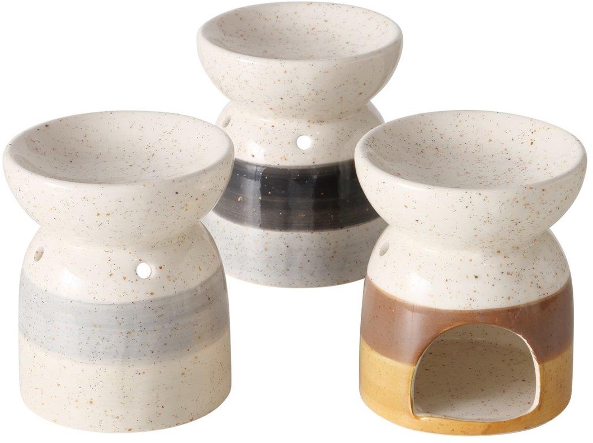Boltze Home geurbrander speelgoed porselein multicolor 13x11cm decoratie.
