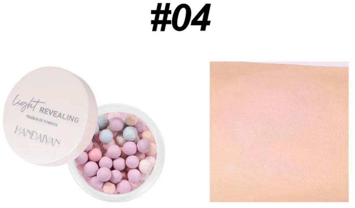 Luminous Pearls Loose Powder Ball - 04 Warm Color - 17.8g