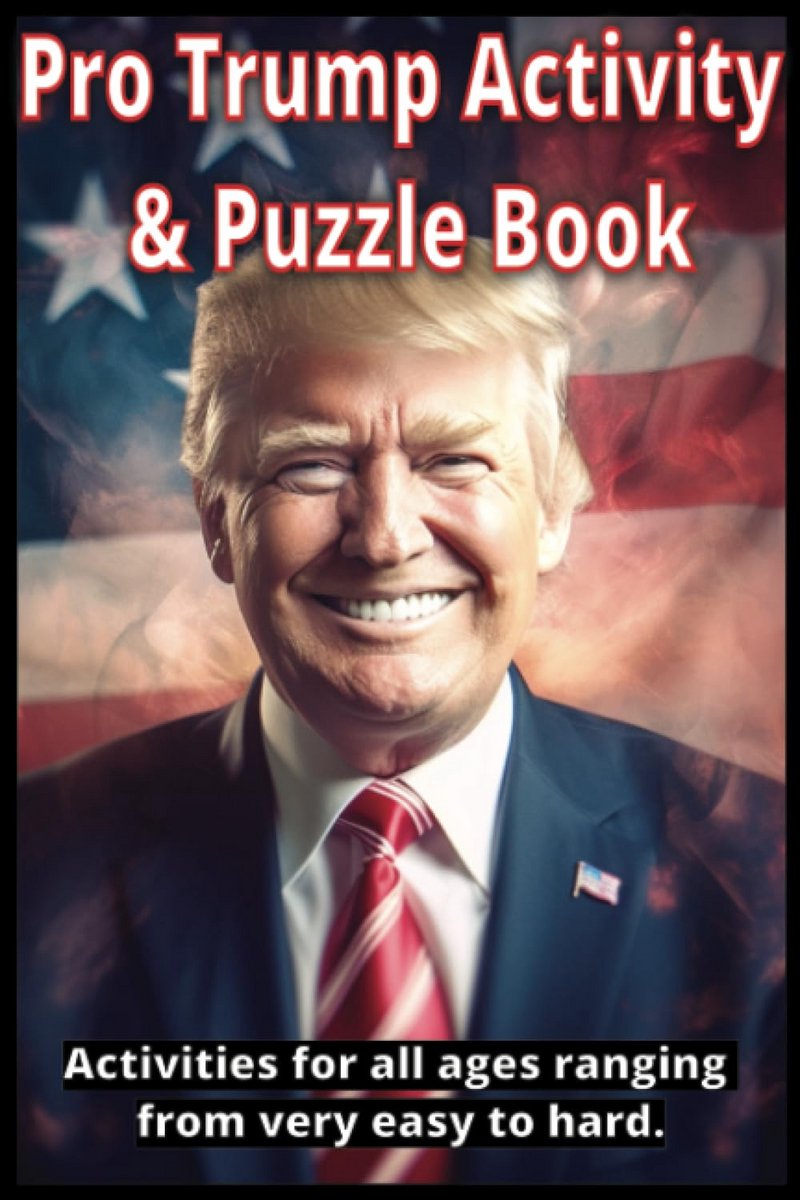 Puzzel- en Activiteitenboek met Kruiswoordpuzzels, Sudoku en Doolhoven Republikeinse Thema