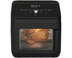Aurixi® Heteluchtoven - Oven - Airfryer Oven - Zwart-35cm x 35cm x 38cm