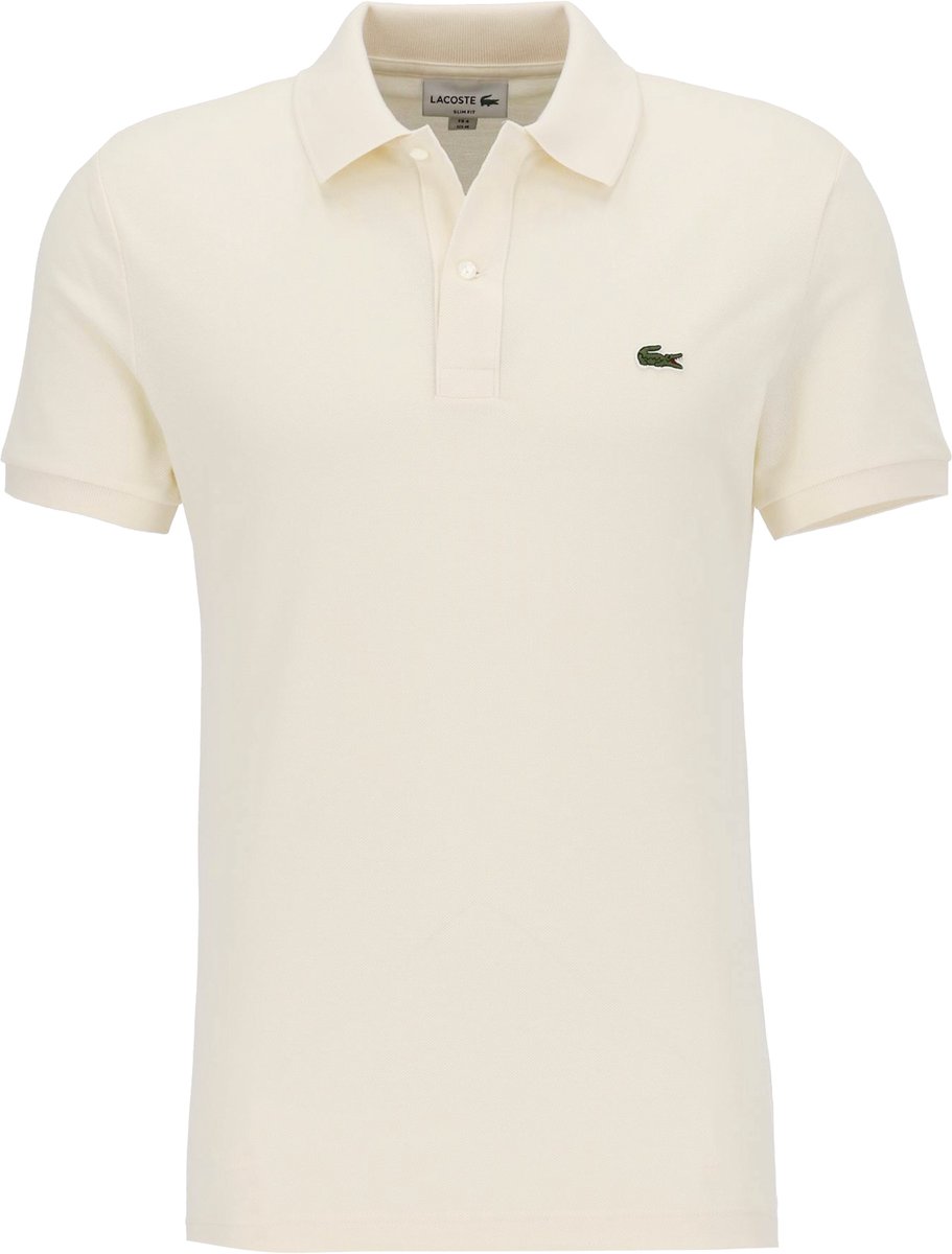 Lacoste Slim Fit polo offwhite Beige