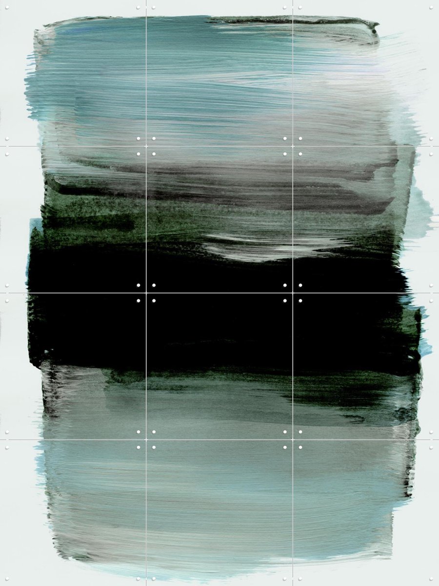 IXXI Abstract Brush Strokes 159, Mareike Böhmer - 60 x 80 cm - Gratis ophangtool - Grote wanddecoratie en posters - Abstract, Kwaststreken