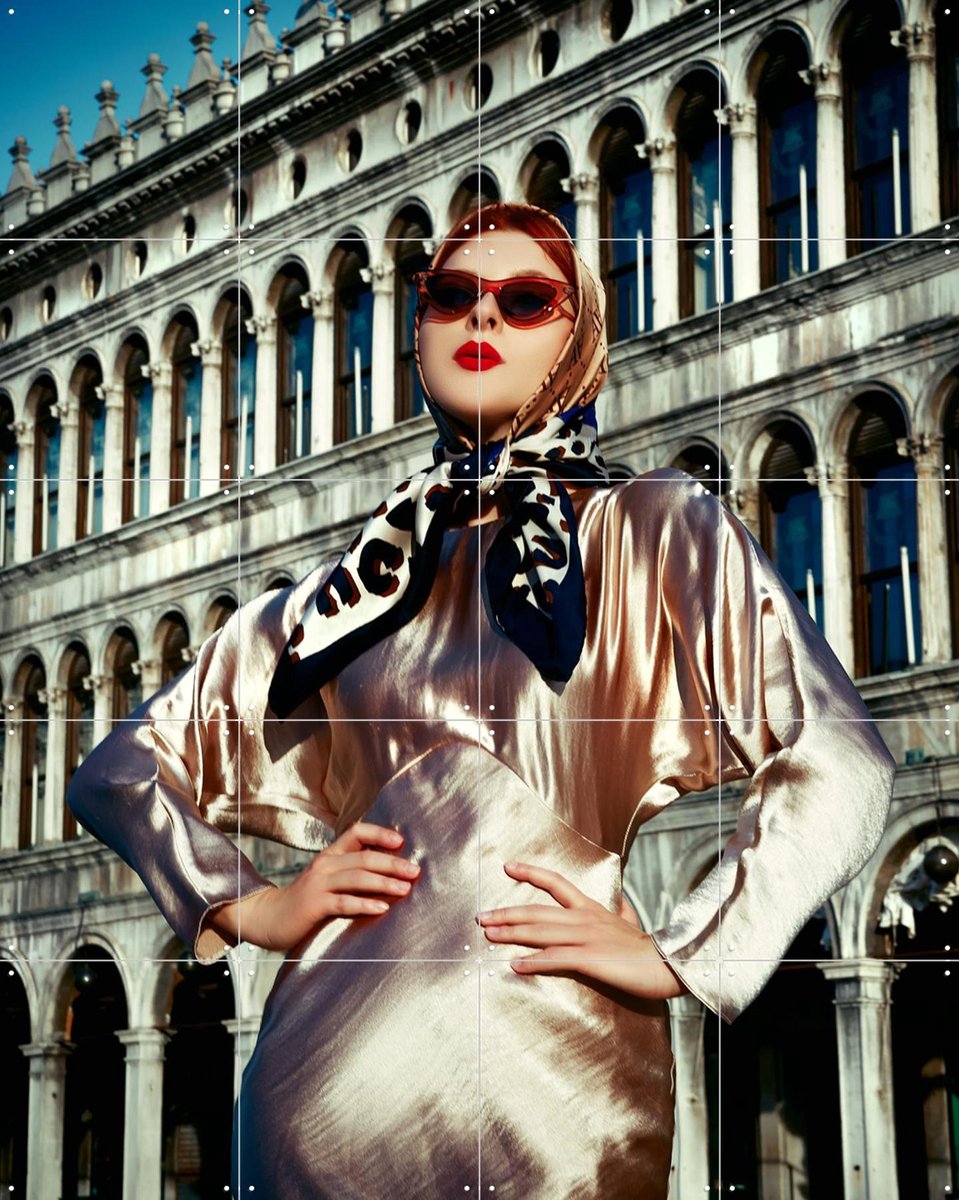 IXXI La Bella Figura, Ruslan Bolgov & Various - 80 x 100 cm - Gratis ophangtool - Grote wanddecoratie en posters - Fotografie, Vintage, Woonkamer